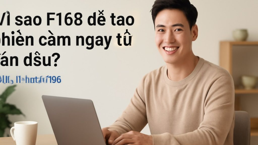 Vì sao F168 dễ tạo thiện cảm ngay từ lần đầu? Minh họa: Vì sao F168 dễ tạo thiện cảm ngay từ lần đầu?